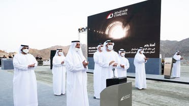 On the completion of the work of excavation works of all the nine tunnels, which extend over 6.9 kilometers, the Ruler of Fujairah, Sheikh Hamad bin Mohammed Al Sharqi, visited the Sakamkam area in the emirate. (WAM)36291561332711