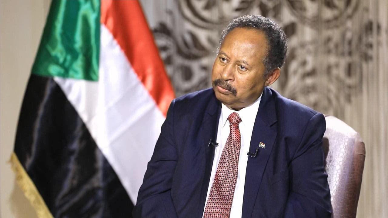 Sudanese Prime Minister Abdullah Hamdok