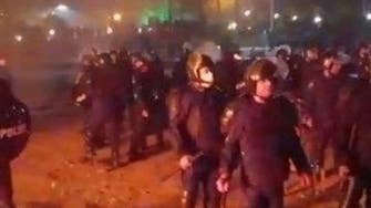 حمله یگان ویژه و آتش‌زدن چادر معترضان اصفهانی در بستر زاینده‌رود