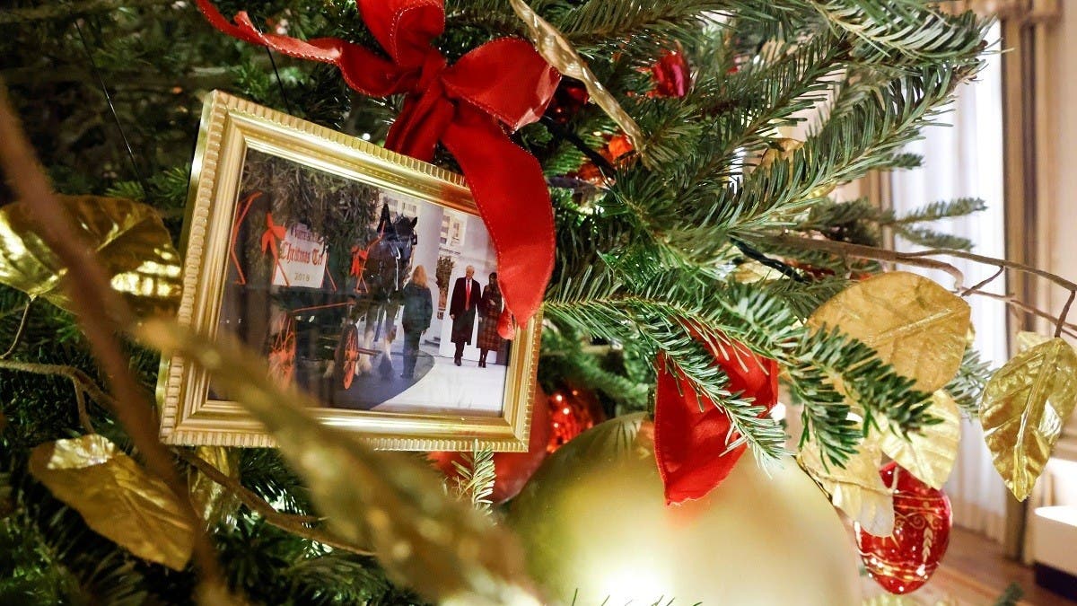 President Donald Trump Christmas Tree Ornament Stocking Stuffer MAGA Xmas Decor 