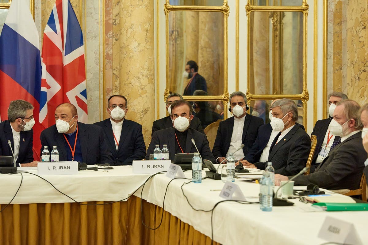 The Iranian delegation to the Vienna negotiations