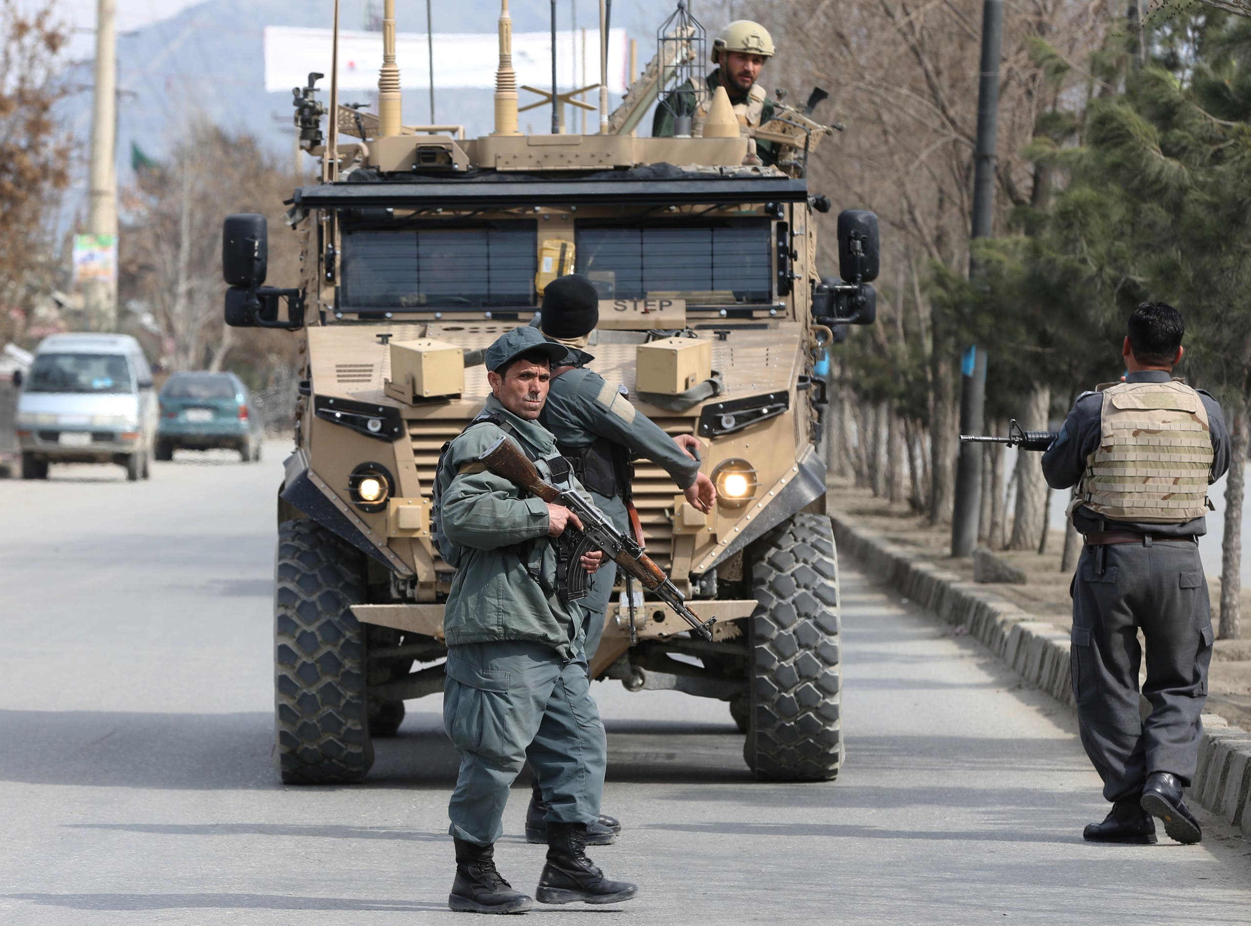 Washington and Western countries accuse the Taliban of executing two former policemen