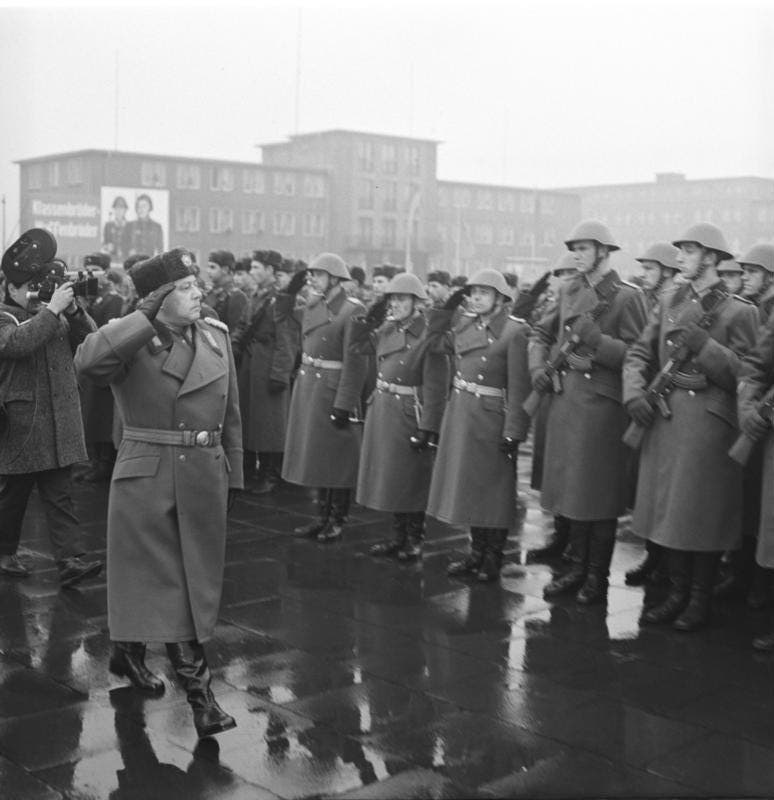 Part of the Stasi forces in East Germany