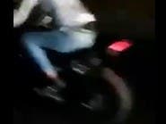 حادث مروع في الاسكندرية.. دراجة نارية تحترق وتثير الذعر