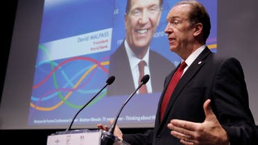 World Bank President David Malpass delivers a speech during a conference in Paris, France. (File photo: Reuters)