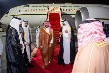 الأمير محجمد بن سلمان يصل قطر والأمير تميم في استقباله