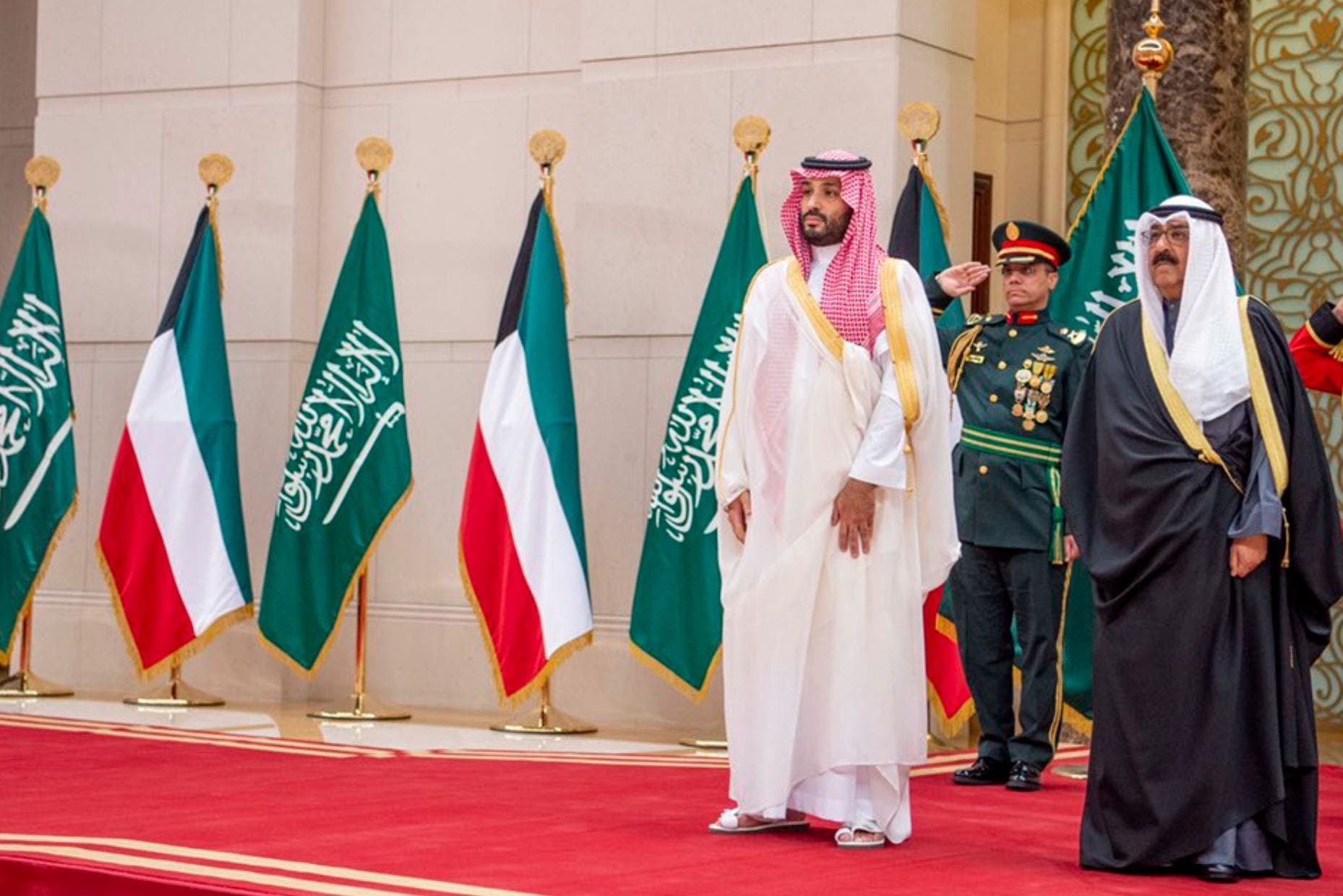Prince Mohammed bin Salman arrives in Kuwait