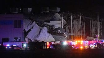 At least four dead in US tornadoes and storms; roof collapse at Amazon
