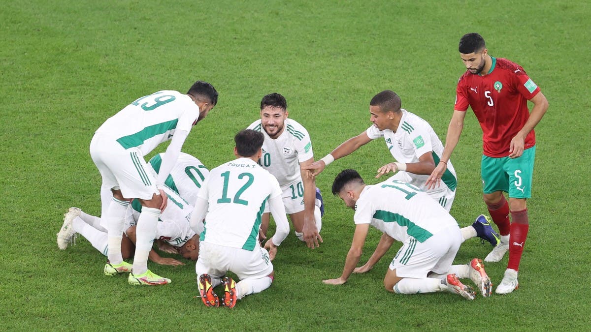 الجزائر تهزم المغرب وتبلغ نصف نهائي كأس العرب