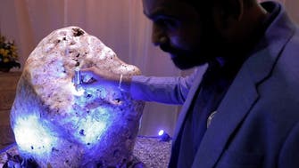 Sri Lanka puts on display world’s largest natural blue sapphire