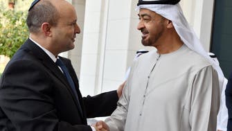 Israel’s PM meets Abu Dhabi Crown Prince Mohammed bin Zayed on historic UAE visit