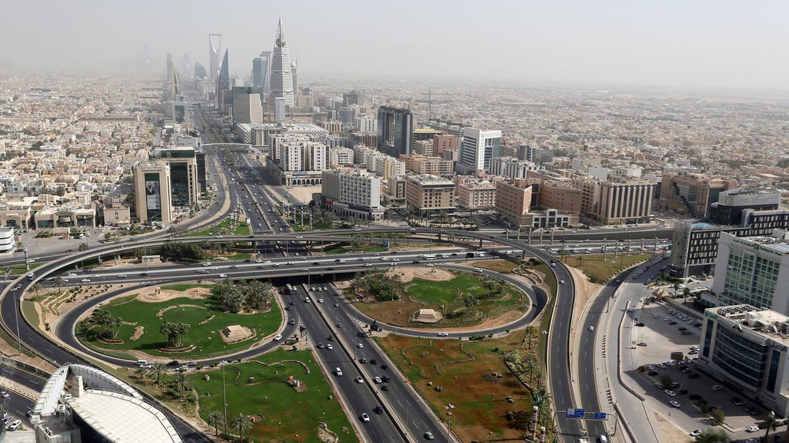 General view of Riyadh city, in Riyadh, Saudi Arabia, June 21 2020. (Reuters)