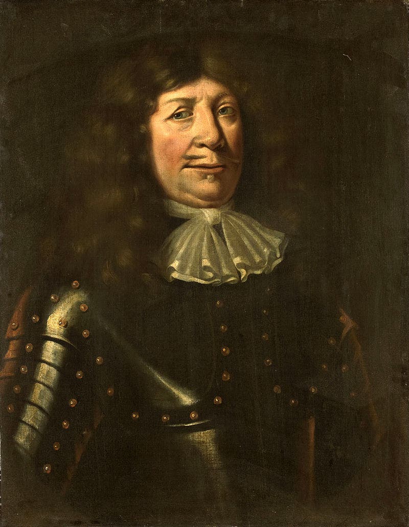 A portrait of Carl van Robinhoppt