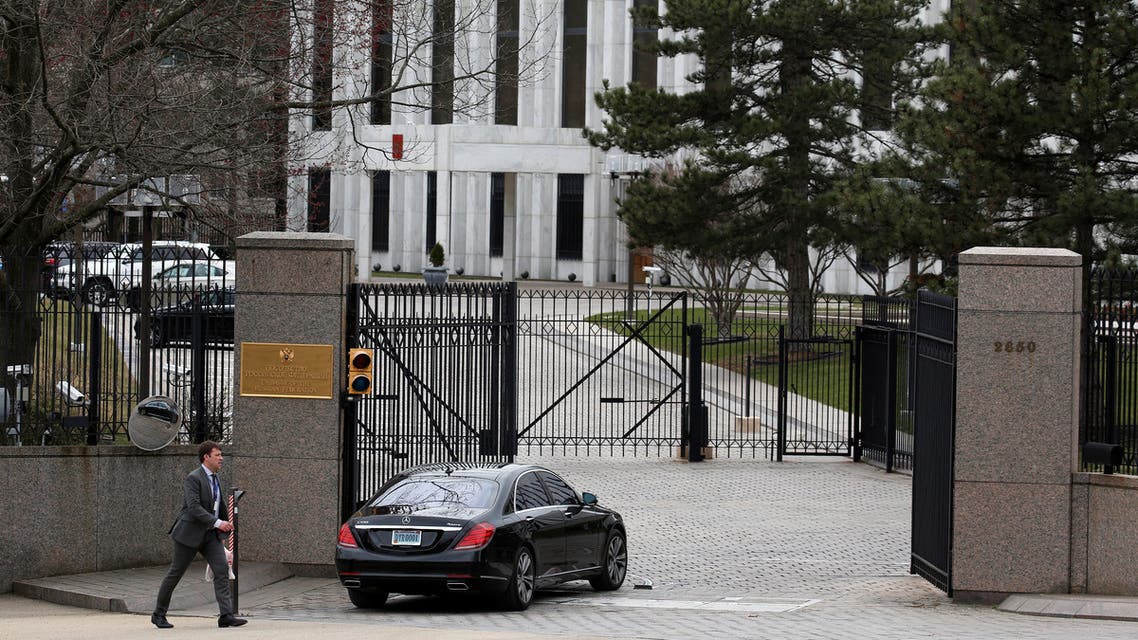 السفارة الروسية في واشنطن (رويترز)
