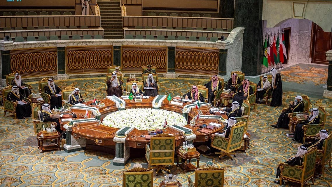 Gulf Cooperation Council (GCC) leaders meet at the GCC Summit in Riyadh, Saudi Arabia. (SPA)