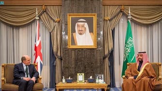 Saudi Arabia’s Crown Prince meets UK Secretary of Defense