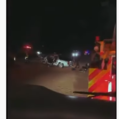 فيديو للحظات الأولى لوفاة محمد الشمري وابنه في حادث مروع 