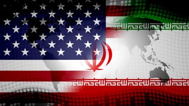 نووي إيران أميركا أعلام تعبيرية