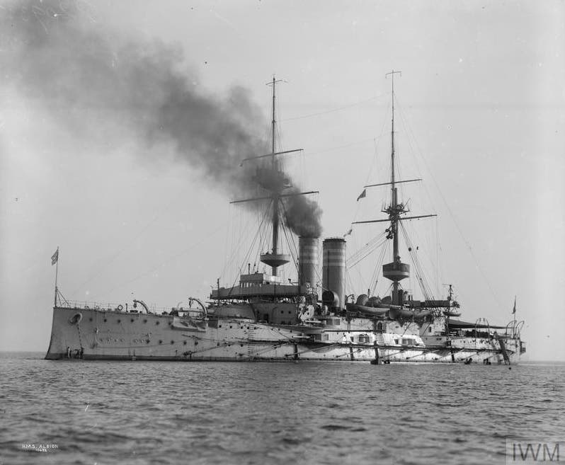 السفينة ألبيون عام 1914