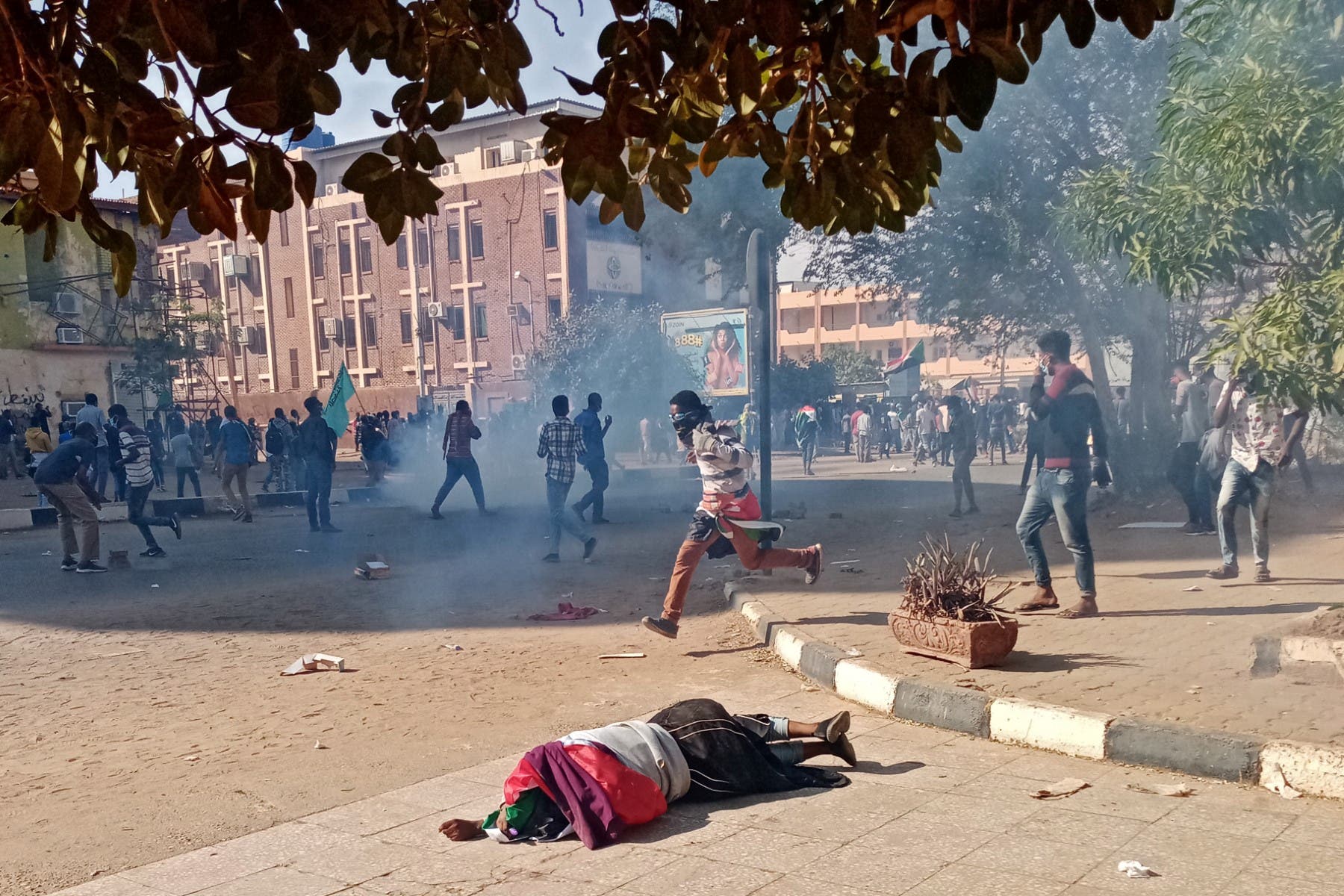 Khartoum demonstrations 12/19-2021 (AFP)