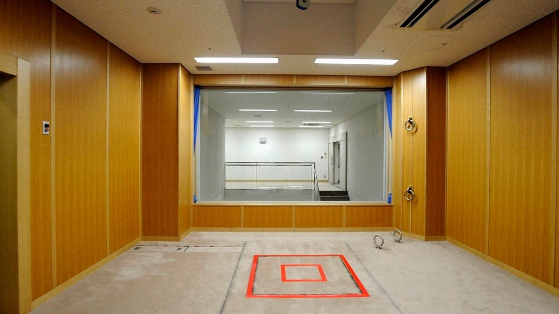 File photo of an execution chamber pictured at the Tokyo Detention Center in Tokyo. (Reuters)