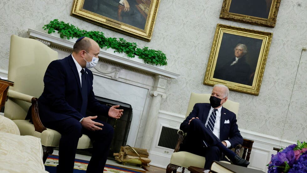 US President Joe Biden and Israeli Prime Minister Naftali Bennett