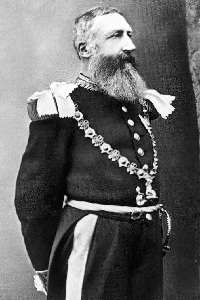 Portrait of King Leopold II of Belgium
