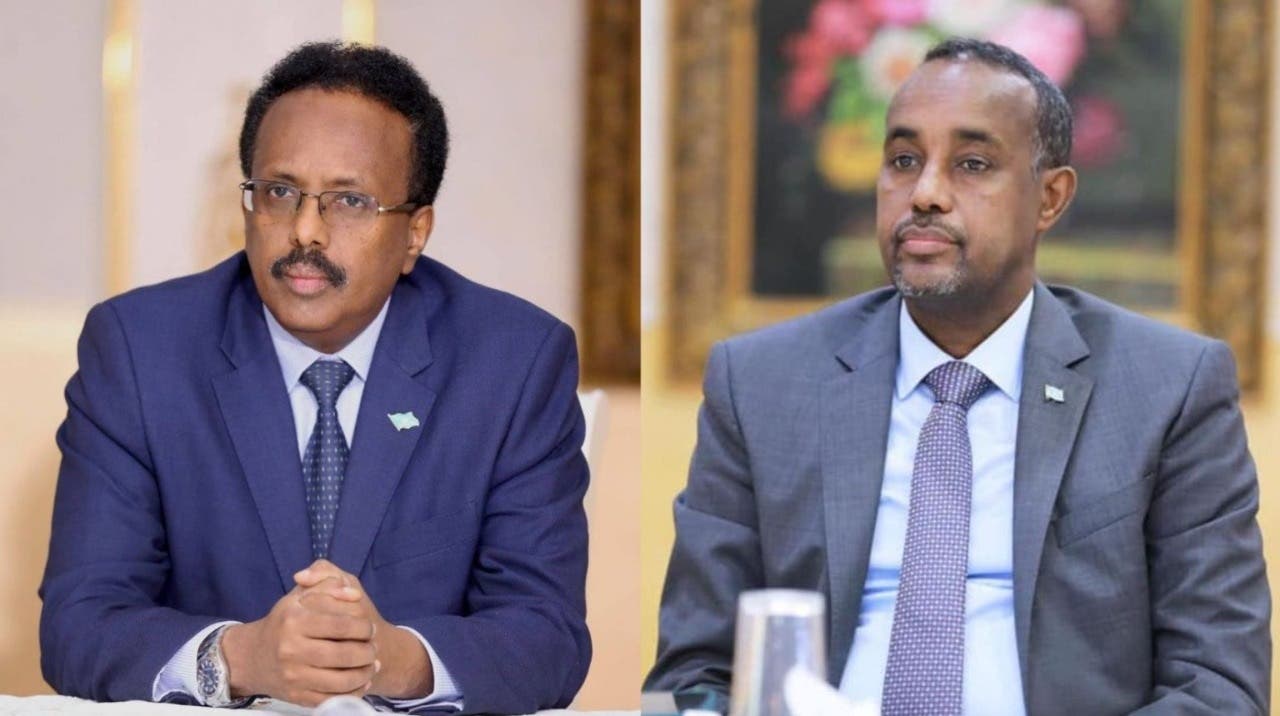 رئيس وزراء الصومال والرئيس الصومالي 
