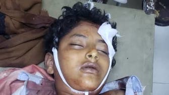 صورة مؤلمة.. قناص حوثي يقتل طفلاً يمنياً عائداً من المدرسة