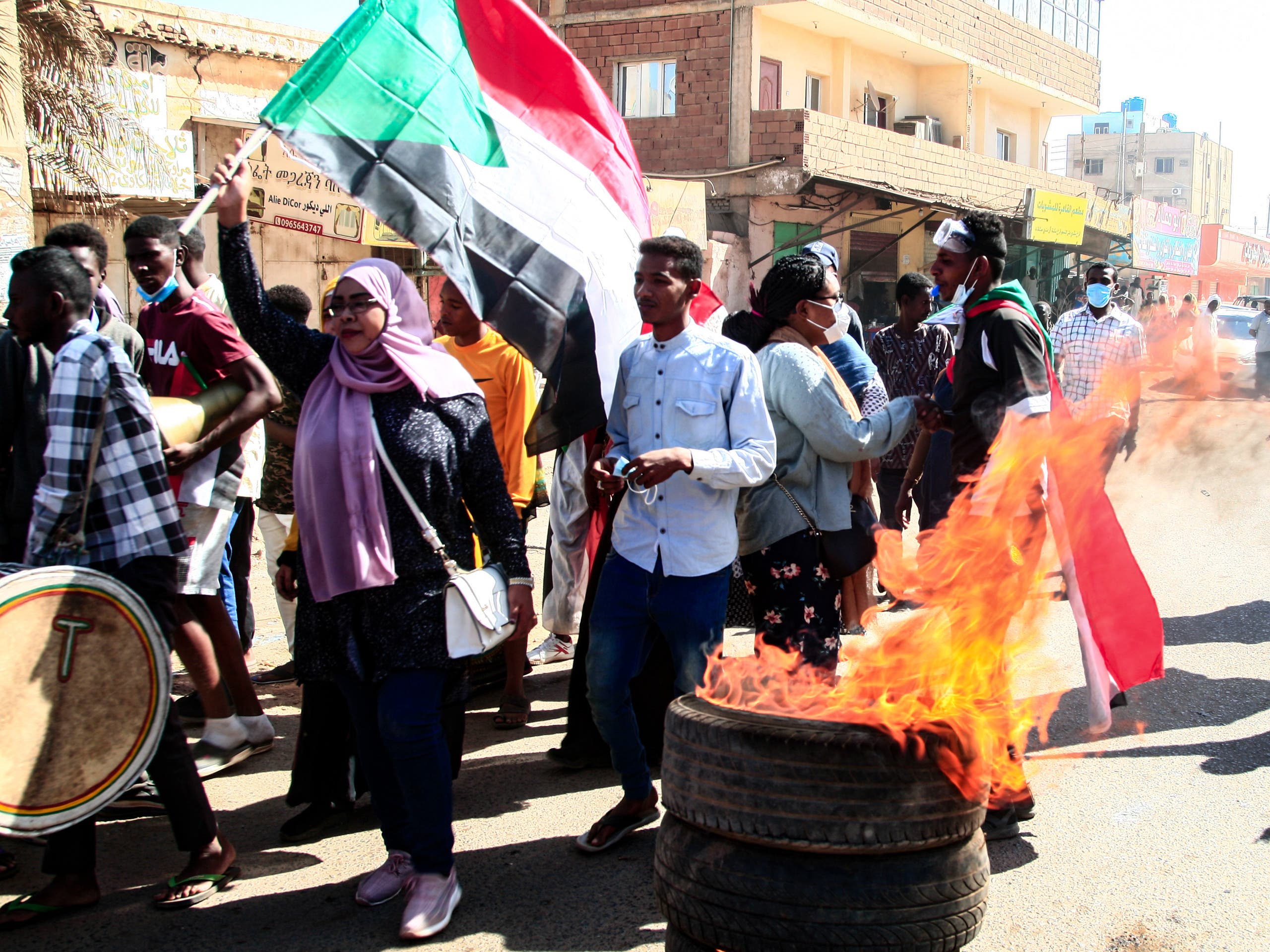 من تظاهرات السودان 