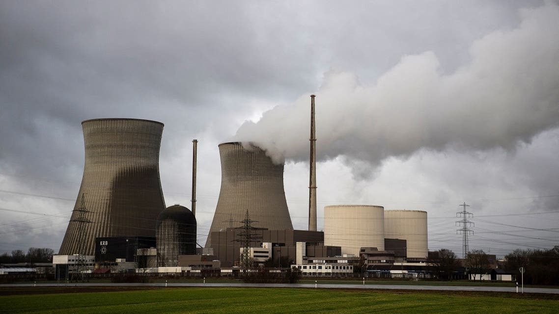 A general view of the nuclear power plant, whose last unit will be shut down at the turn of the year, in Gundremmingen, Germany, on December 29, 2021. (Reuters)