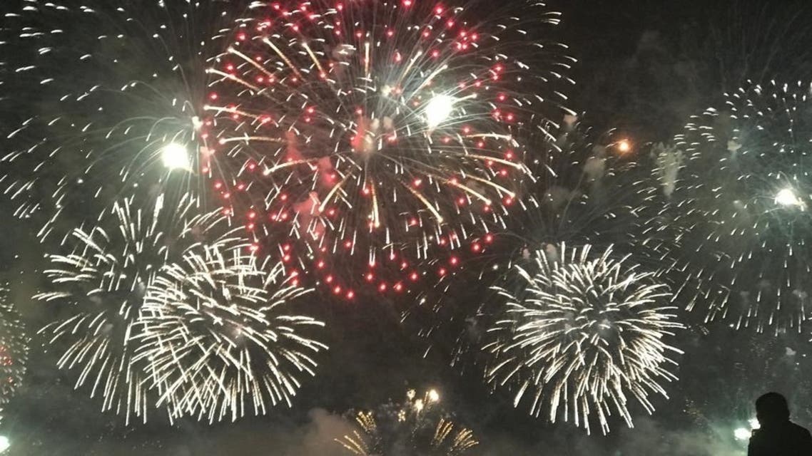 RAKNYE 2020 fireworks display was conducted in a six-act sequence starting with the countdown just before midnight setting the stage for an ephemeral theatre of wonder. (Al Arabiya English)