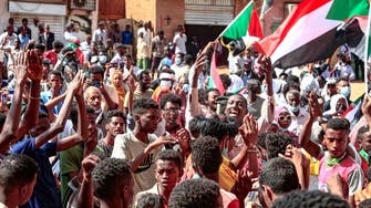 تظاهرات سودانی‌ها مقابل کاخ ریاست جمهوری در خارطوم