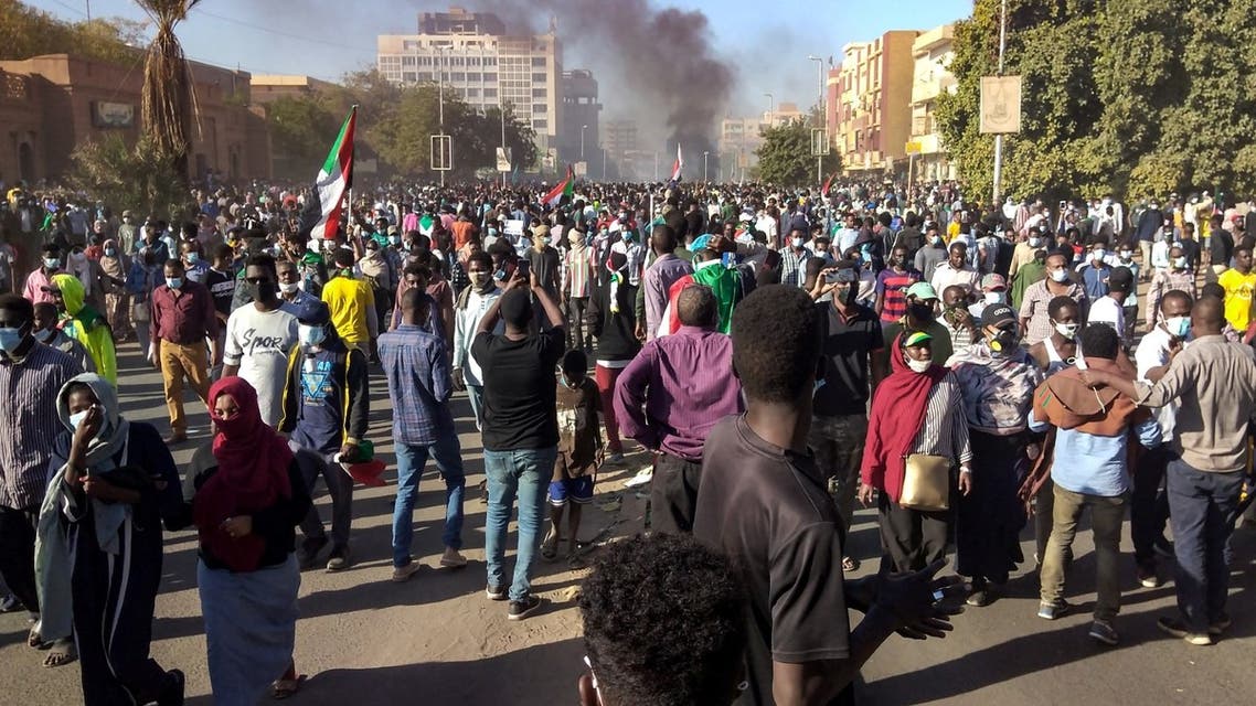 تظاهرات  في الخرطوم (أرشيفية- فرانس برس)