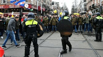 Arrests, clashes in Netherlands COVID-19 protest 