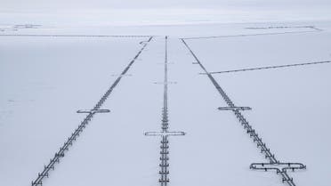 A view shows pipelines near a gas processing facility, operated by Gazprom company, at Bovanenkovo gas field on the Arctic Yamal peninsula, Russia May 21, 2019. (Reuters/Maxim Shemetov)