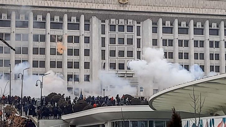 Russia urges ‘dialogue’ not ‘riots’ in Kazakhstan after protests over fuel price