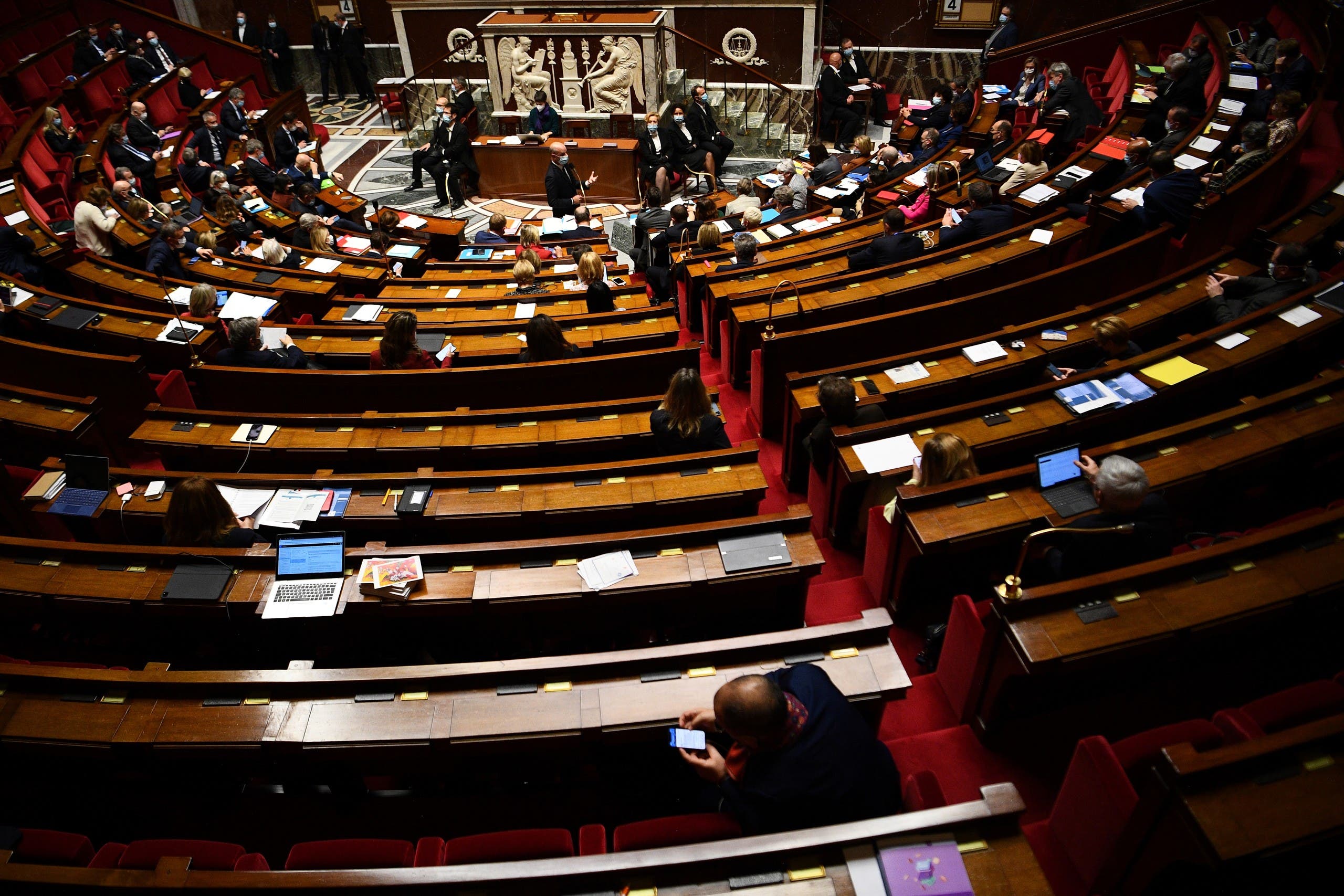 From debates in the French House of Representatives on Tuesday