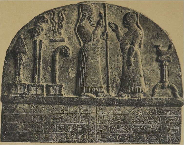 مردوخ زكير شومي عند معبد الآلهة إنانا