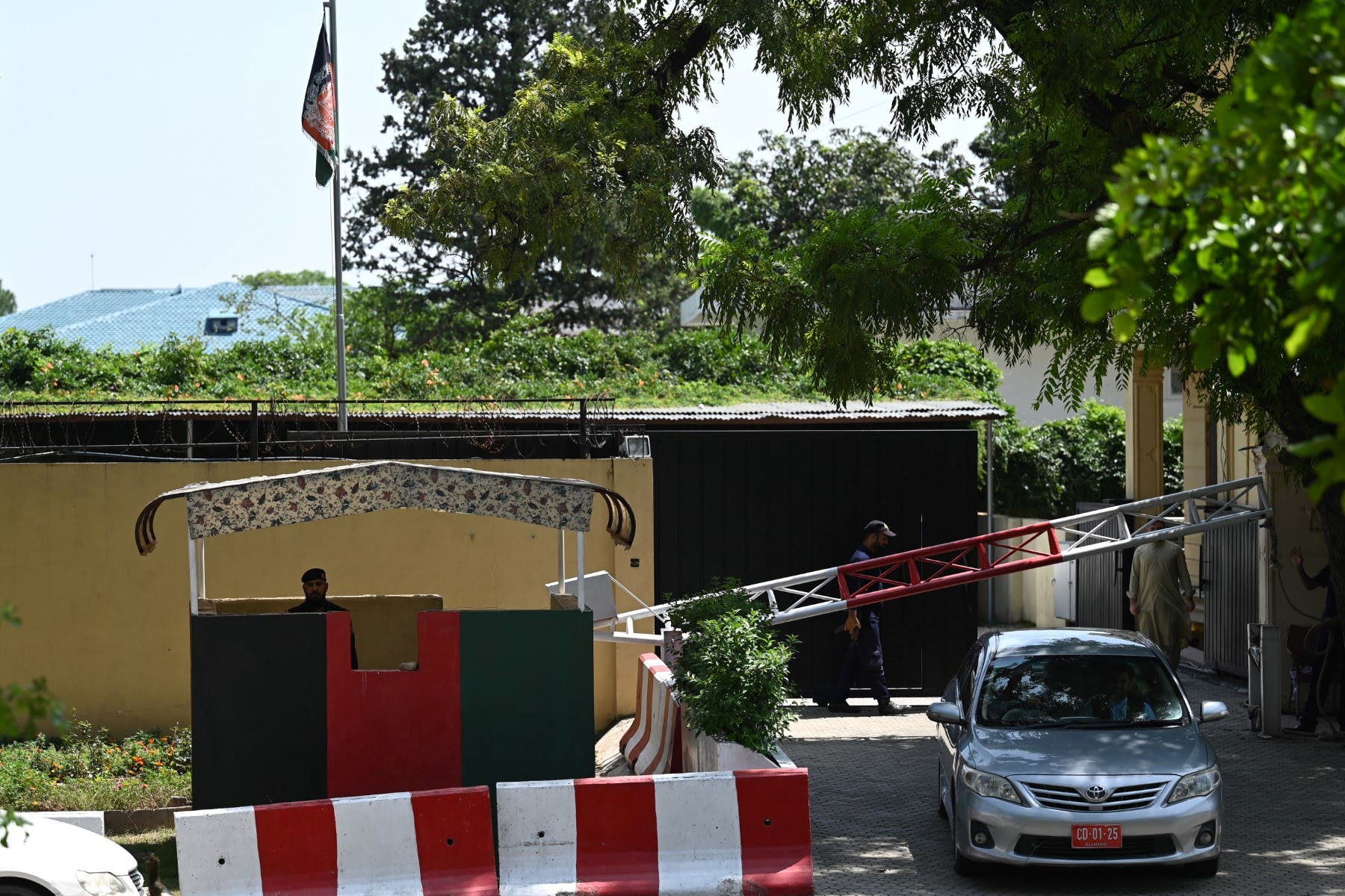Afghan embassy in Islamabad (AFP)