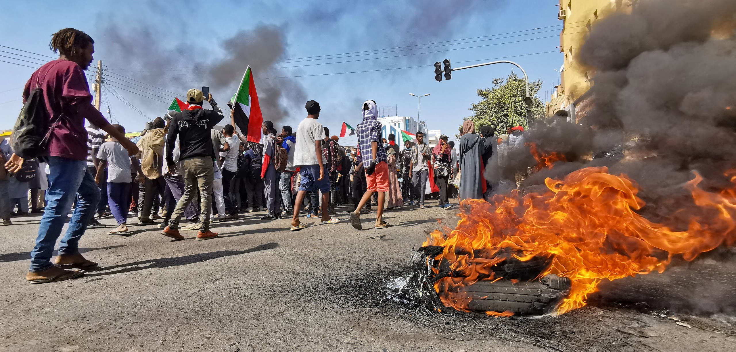 Previous demonstrations in Sudan