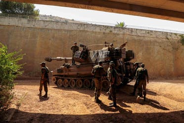 The Israeli army is training to face expected scenarios against Hezbollah. (File photo: AFP)