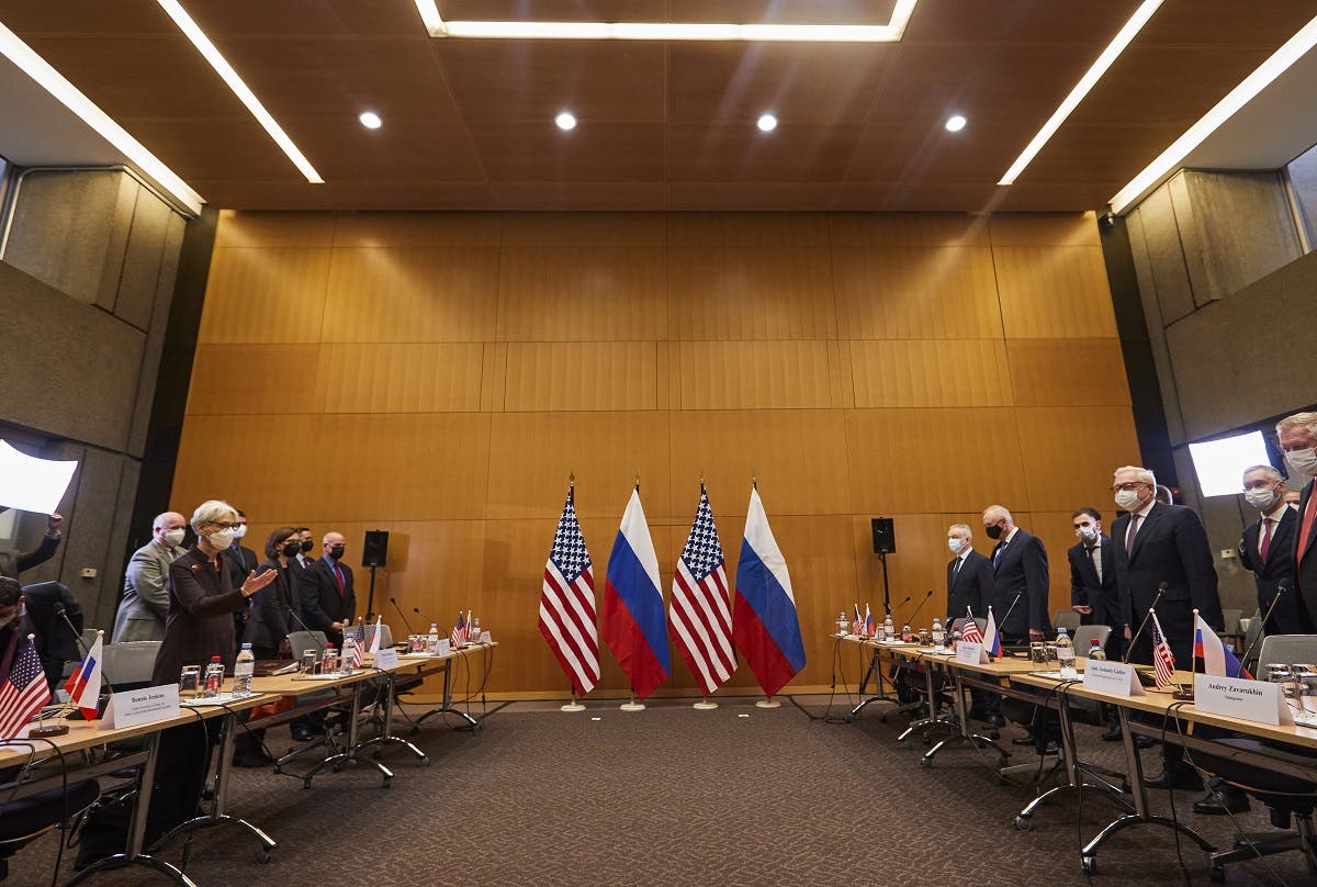 محادثات روسية أميركية عقدت في جنيف في  10 يناير الحالي