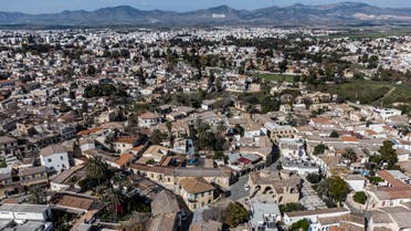 General view of the Cyprus capital Nicosia. (AFP)