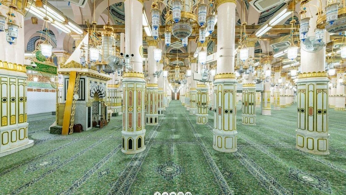أعمدة المسجد النبوي