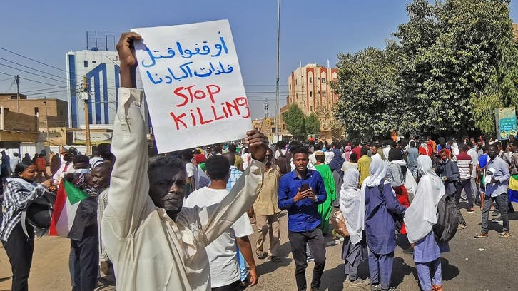 Tear gas fired as Sudan anti-coup demonstrators keep up protests