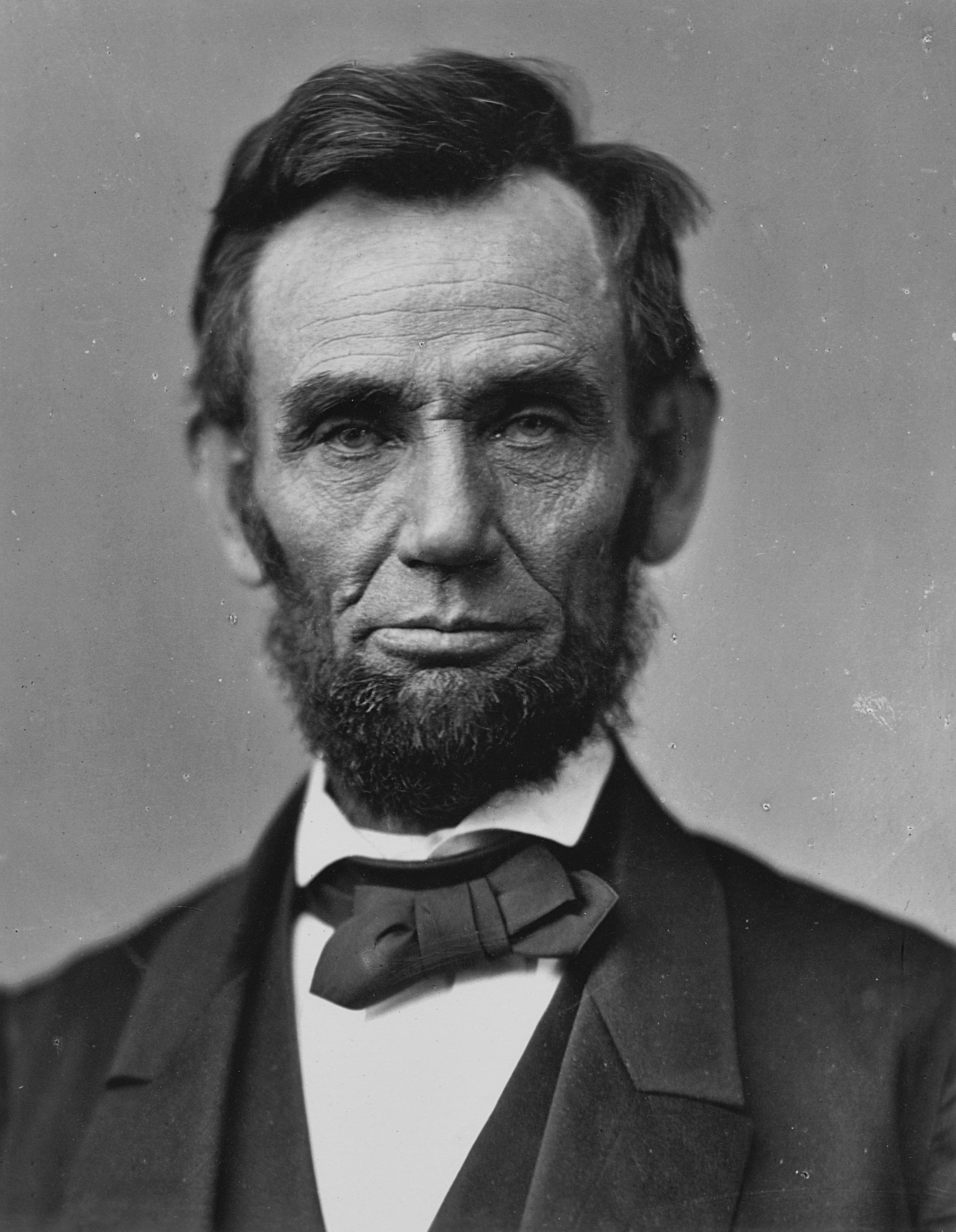 صورة للرئيس الأميركي أبراهام لنكولن