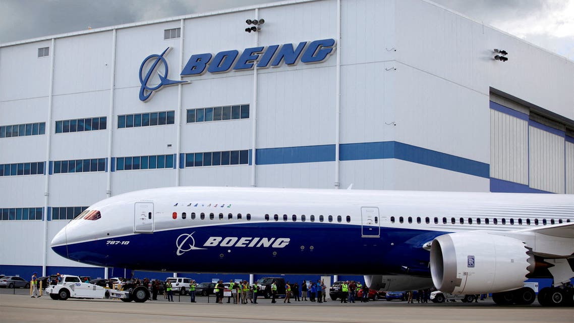 A Boeing 787-10 Dreamliner taxis past the Final Assembly Building at Boeing South Carolina in North Charleston, South Carolina, United States, March 31, 2017. (Reuters)