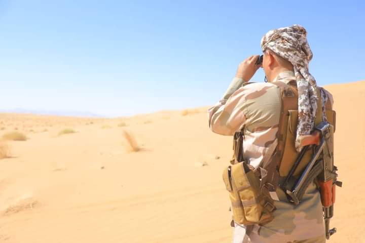 A member of the Yemeni army