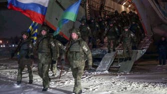 Russian troops return from Kazakhstan